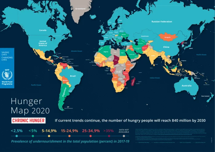 UN World Food Programme/ Hungermap 2020