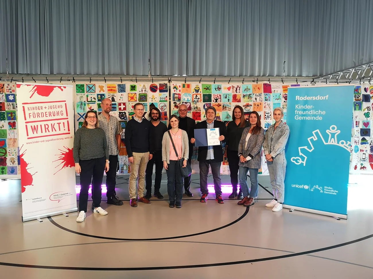 UNICEF KFG-Labelvergabe in Rodersdorf