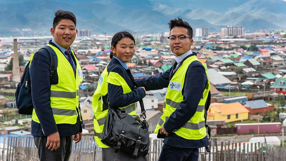 Luftverschmutzung in Ulaanbaatar, Mongolei